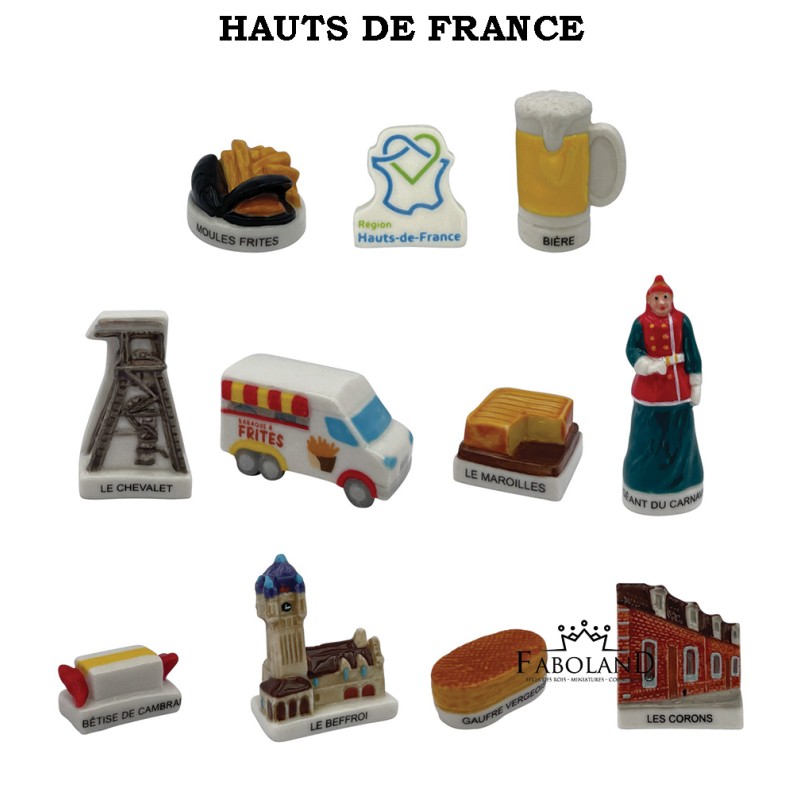 HAUTS DE FRANCE - Boîte de 100 pièces