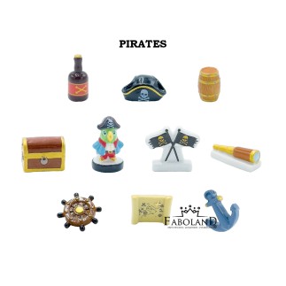 Piratas - caja de 100 piezas