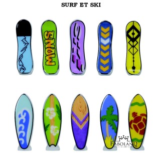 Surf et ski - box of 100