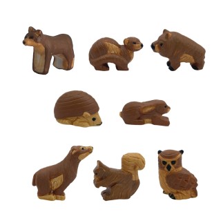 Wooden Animals - box of 100